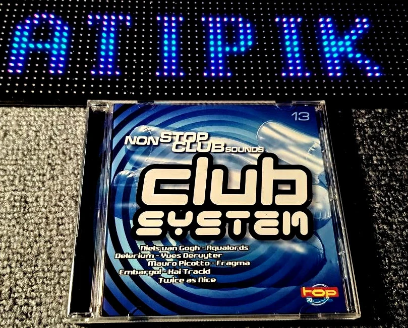 Club System 13 - Dj Sven Lanvin - 31 Tracks Trance/Techno - Belgique 1999 🔥